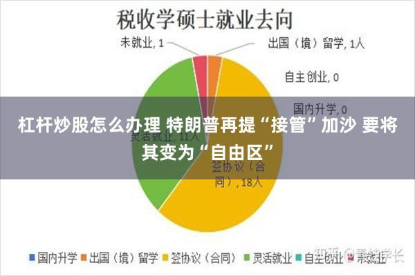 杠杆炒股怎么办理 特朗普再提“接管”加沙 要将其变为“自由区”
